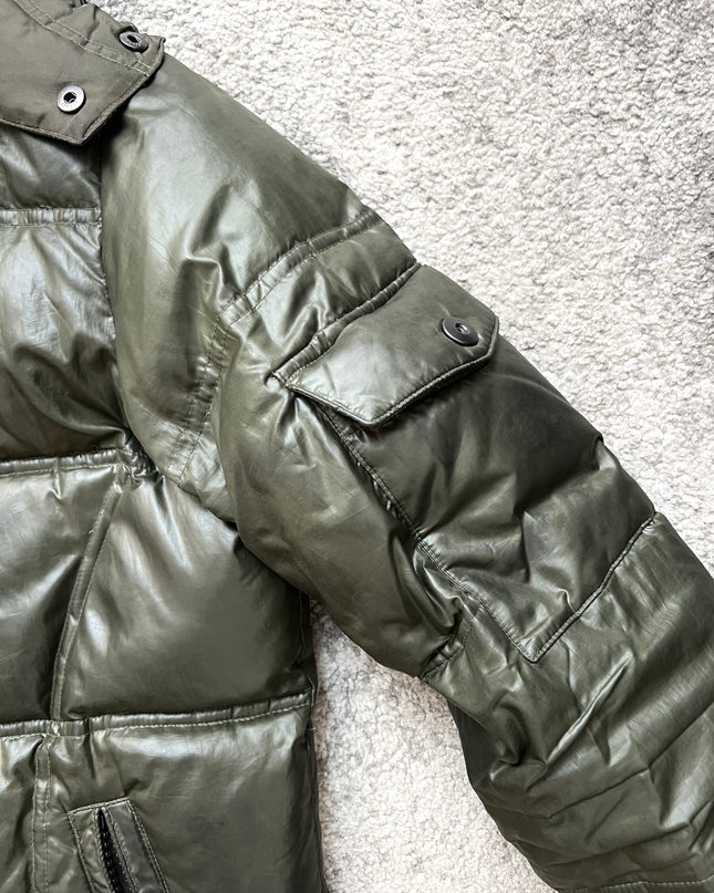TAKEO KIKUCHI "OLIVE SHADOW" PUFFER