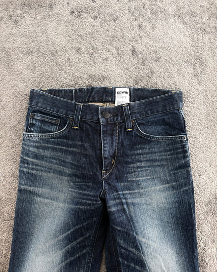 EDWIN XV "VINTAGE INDIGO FADE" DENIM (S-M)