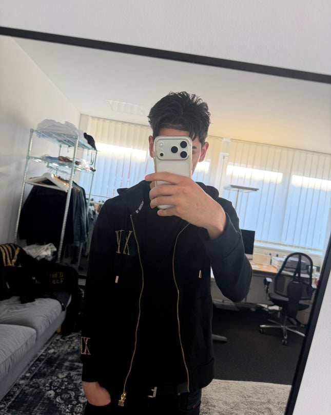 THIRTEEN JAPAN "XIII SHADOW" ZIP HOODIE (S)