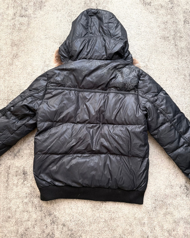 KD "BLACK STATIC" PUFFER