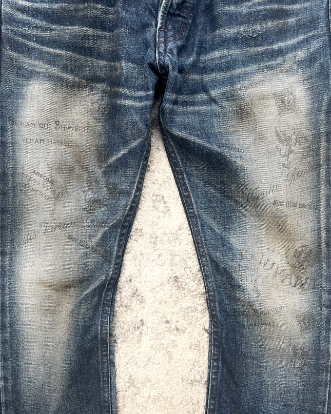 GALAABEND "TWILIGHT ECHO" DENIM