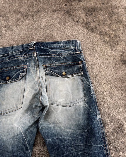 BLUE WAY "CARGO FADE SPECTRUM" DENIM (M)