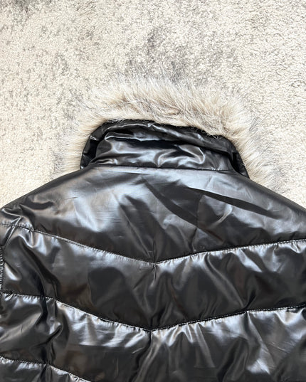 CRAFT WORKS "NOIR WOLF" FUR PUFFER