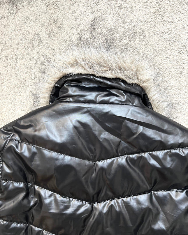 CRAFT WORKS "NOIR WOLF" FUR PUFFER