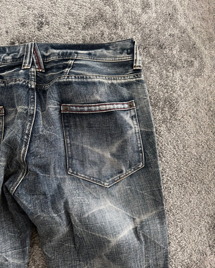 SUPERUBIS "ICE FADE CONTRAST" DENIM (L)