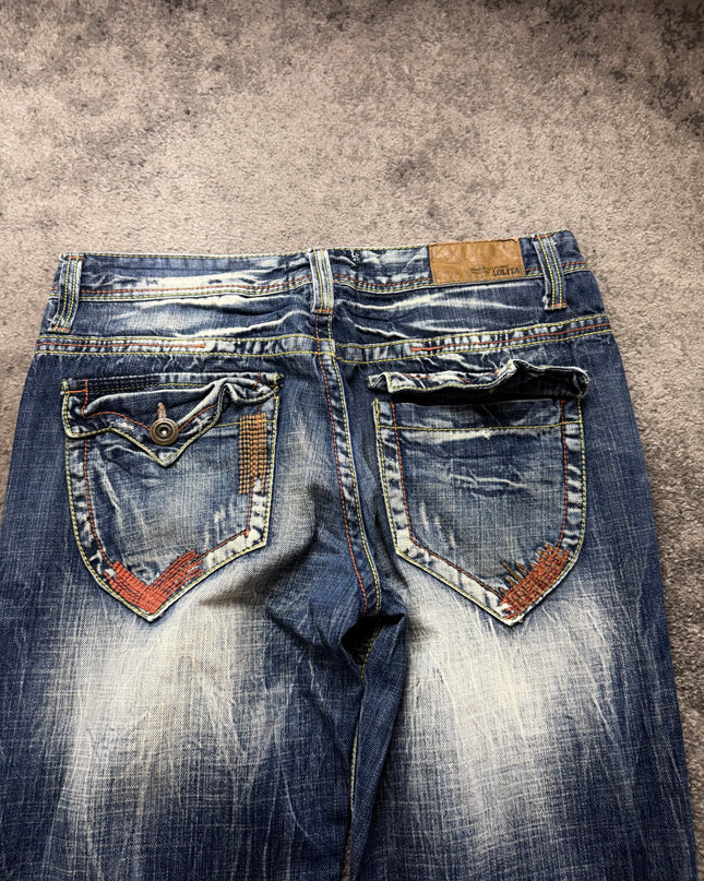 LOLITA "NEON FADE RITUAL" DENIM