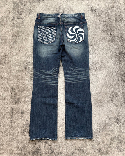 BANANA SEVEN "PSYCHE FADE" DENIM
