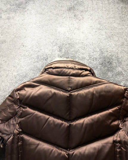 MICHEL KLEIN "FUR-TRIM" PUFFER