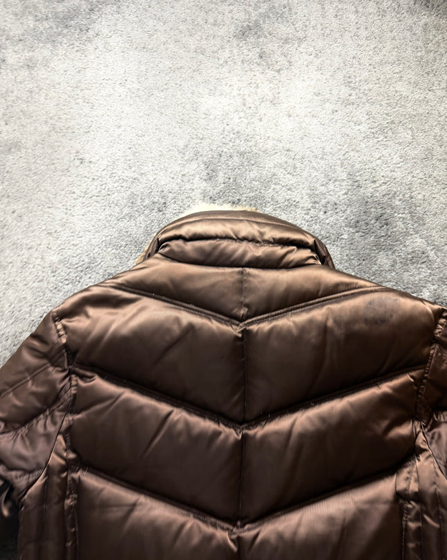 MICHEL KLEIN "FUR-TRIM" PUFFER