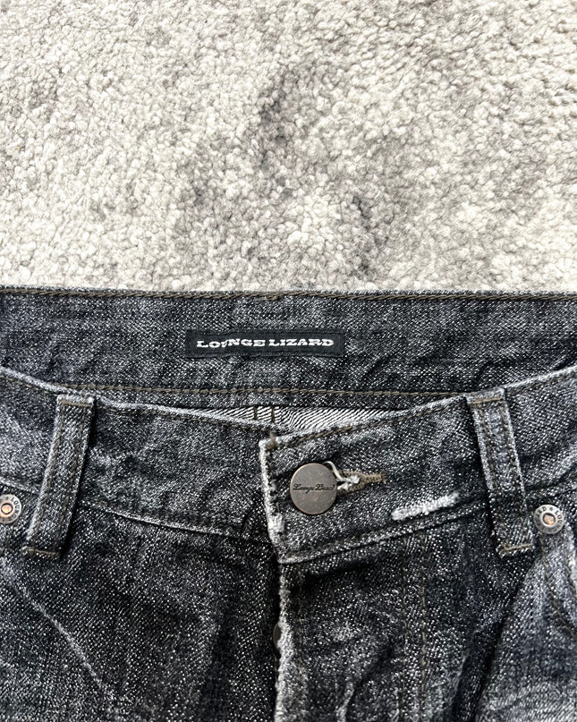 LOUNGE LIZARD "ASH FADE" DENIM