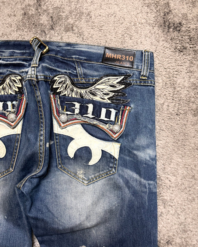 MHR310 "WINGED OUTLAW BLUES" DENIM