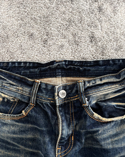 DIGREEN "RUST DAMAGE" DENIM (S)