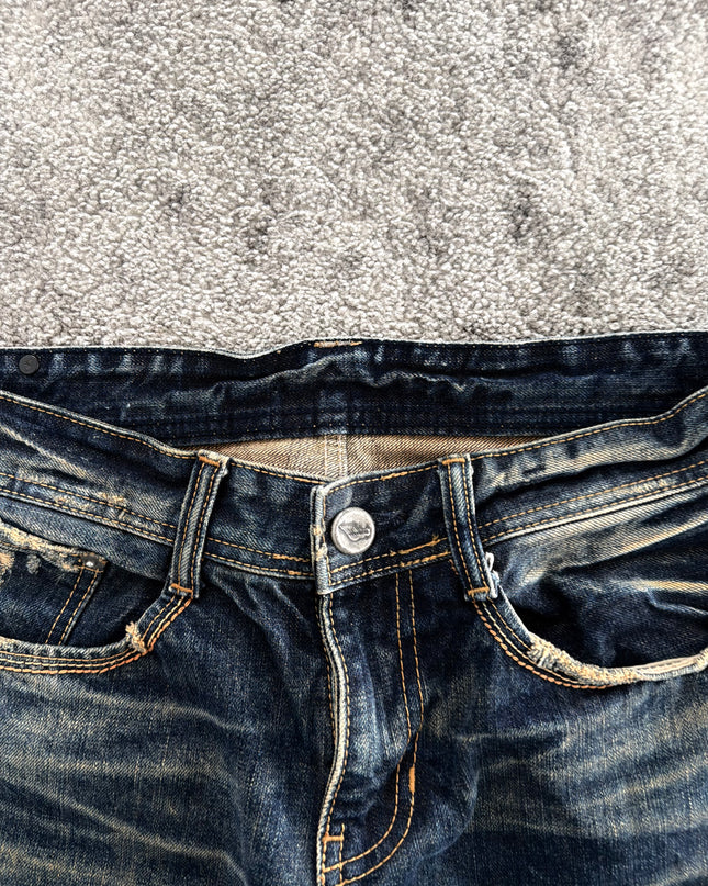 DIGREEN "RUST DAMAGE" DENIM (S)