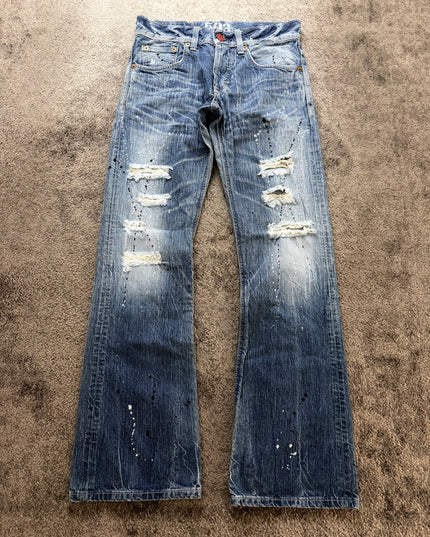 BLUETRIP "SCARRED INDIGO" DENIM