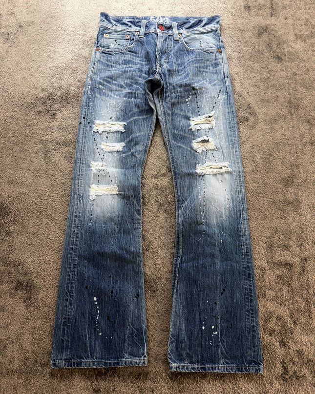 BLUETRIP "SCARRED INDIGO" DENIM