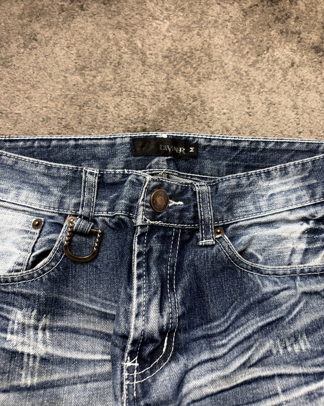 DIVINE "WRINKLE DISTRESS" DENIM (S)