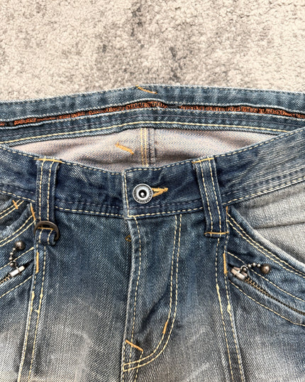 NICOLE CLUB "SILENT WARP" DENIM