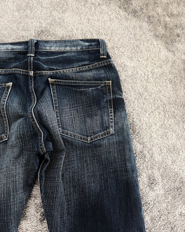 TAKEO KIKUCHI "NOIR FADE" DENIM (S)