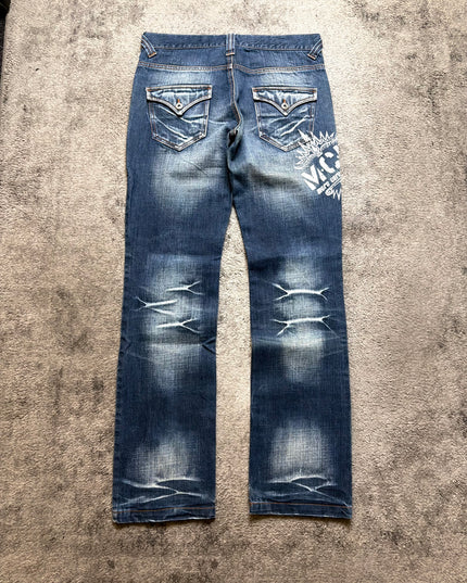 MCD "SILENT SLASH" DENIM