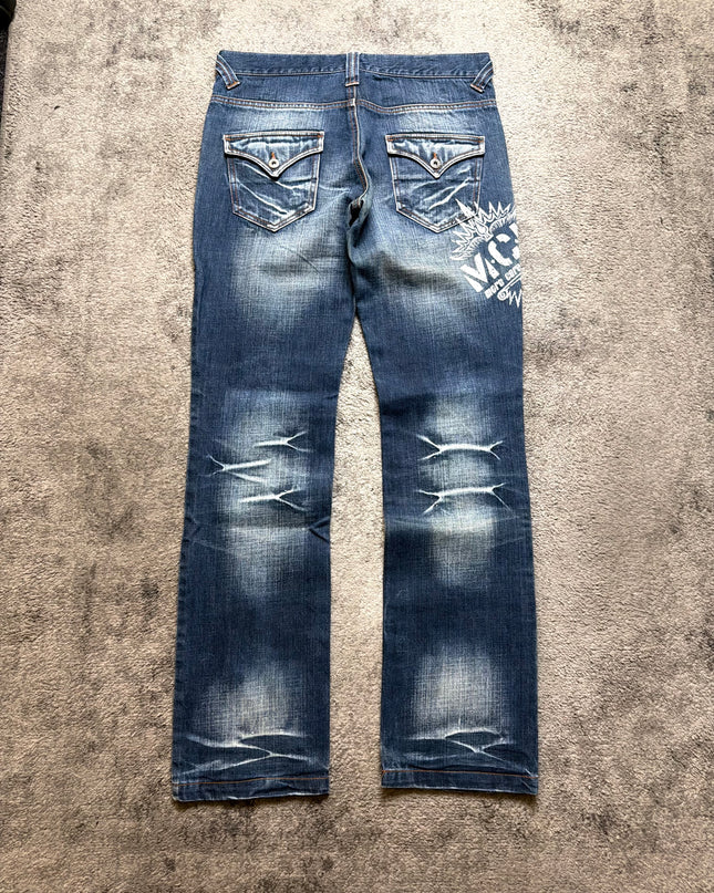 MCD "SILENT SLASH" DENIM