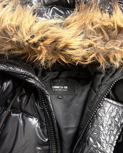 COMME CA ISM "BLACK NOMAD" PUFFER (M-L)