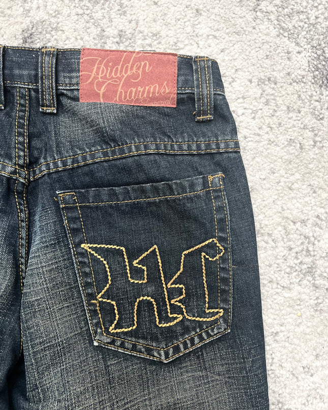 HIDDEN CHARMS PAINT WASH DENIM
