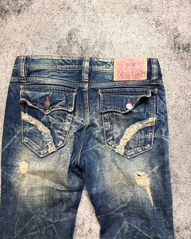 CASVA "BROKEN HALO" DENIM