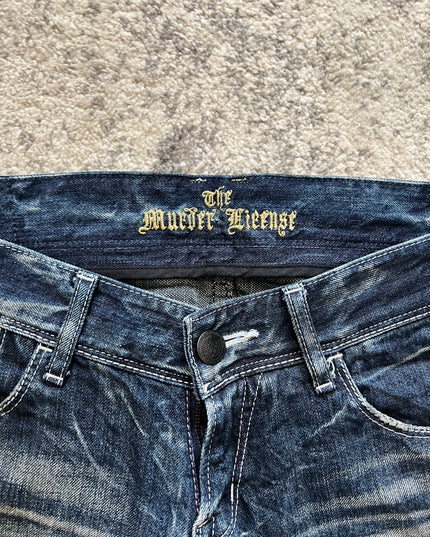 MURDER LICENSE FLEARED DENIM