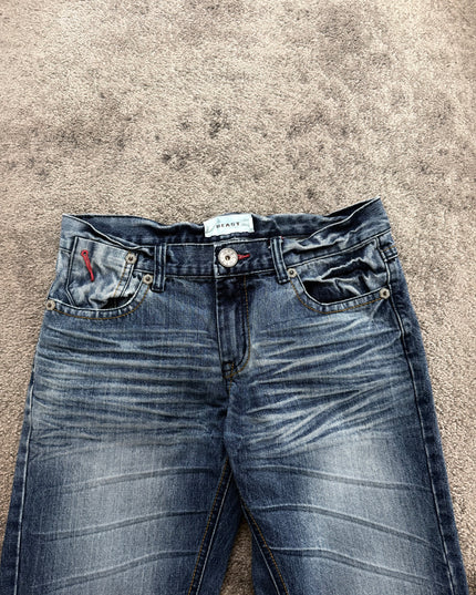 BEAST "ICE FADE WHISKER" DENIM (M)