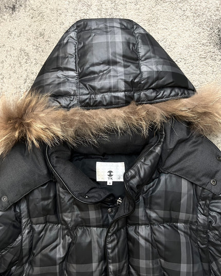 TAKEO KIKUCHI "SHADOW PLAID SENTINEL" DENIM