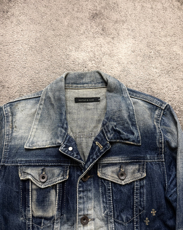 FUGA "HEAVY WASHED INDIGO" DENIM (S)