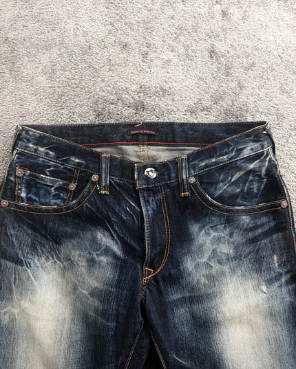 BLUE WAY "MIDNIGHT FADE" DENIM (S-M)