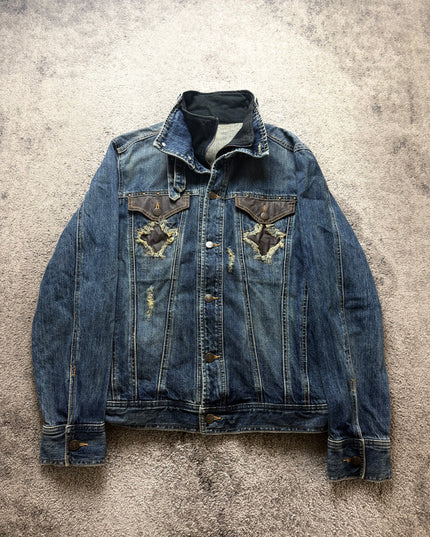 HEISEI "RECONSTRUCTED" DENIM JACKET (M)