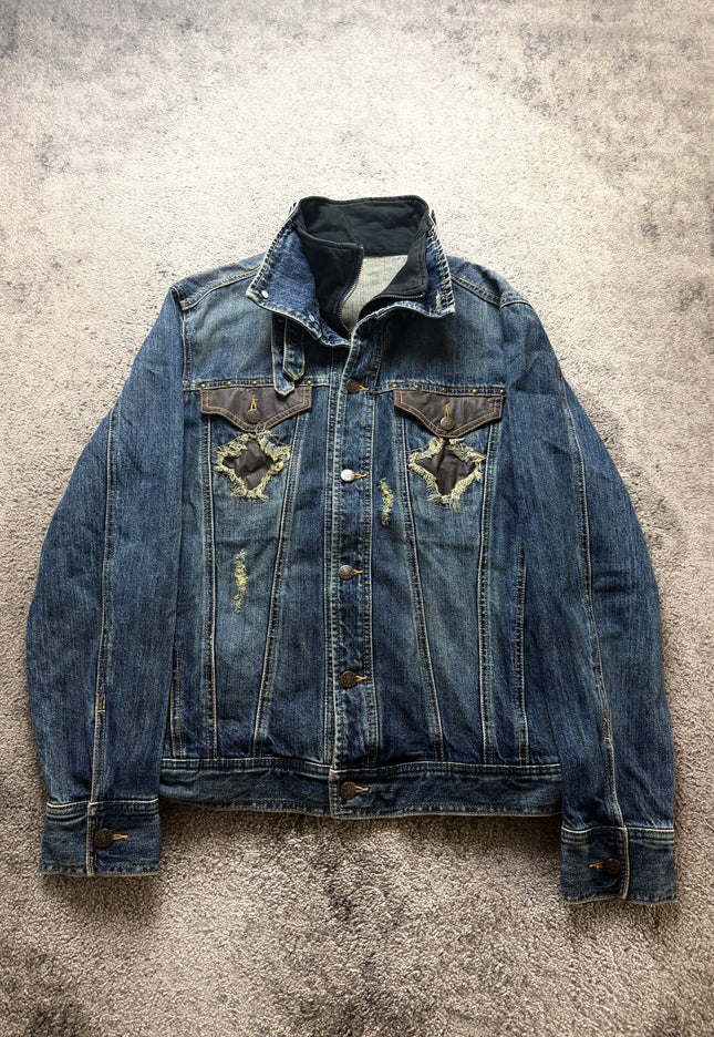 HEISEI "RECONSTRUCTED" DENIM JACKET (M)