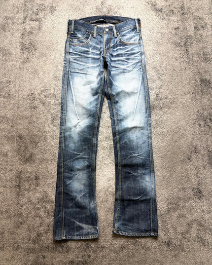 BLUE WAY "MIDNIGHT FADE 2" DENIM