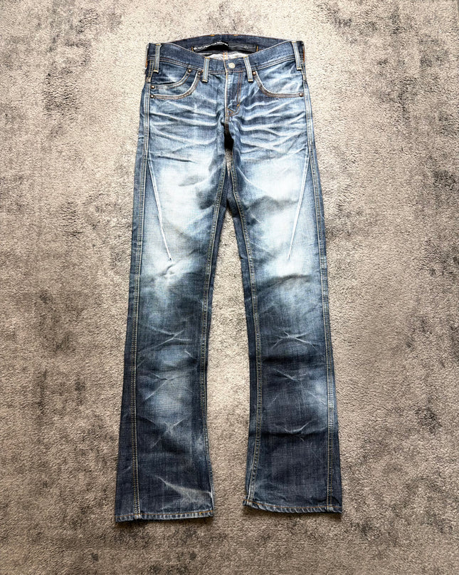 BLUE WAY "MIDNIGHT FADE 2" DENIM