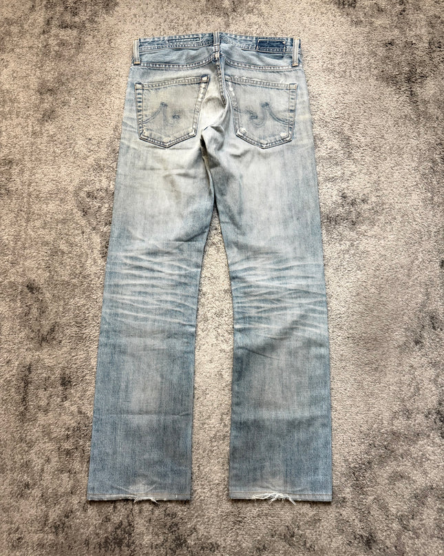 ADRIANO GOLDSCHMIED "SUN-BLEACHED" DENIM