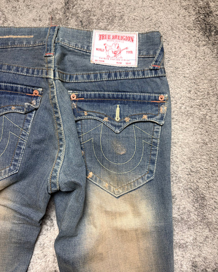 TRUE RELIGION "BROKEN HALO" DENIM