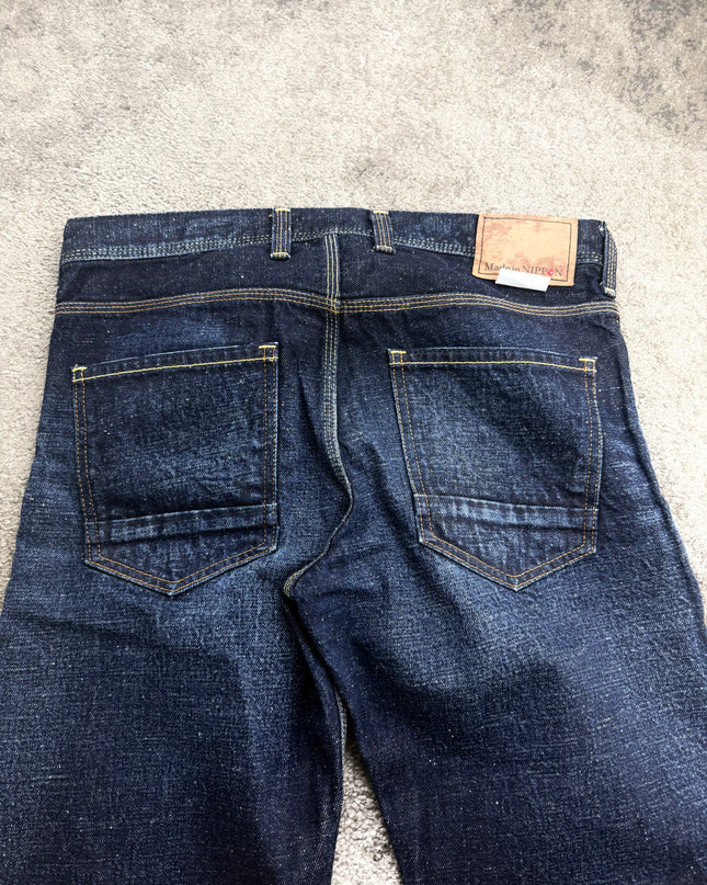 BACKNUMBER "RAW INDIGO" DENIM (M)