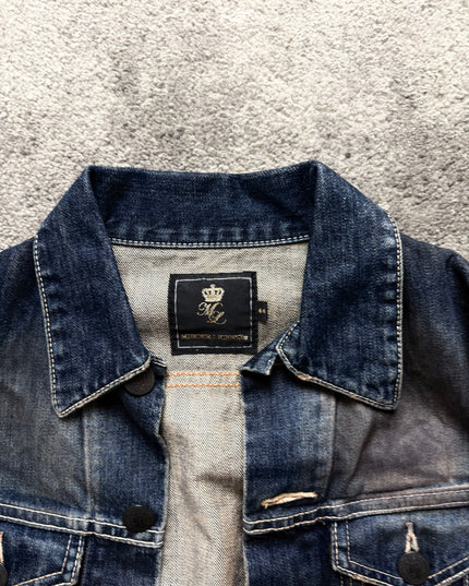 MURDER LICENSE "SHADOW FADE" DENIM JACKET