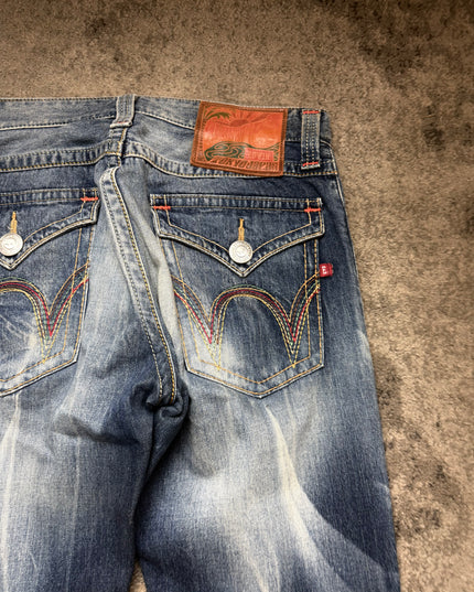 EDWIN "WHITE NOISE FADE" DENIM