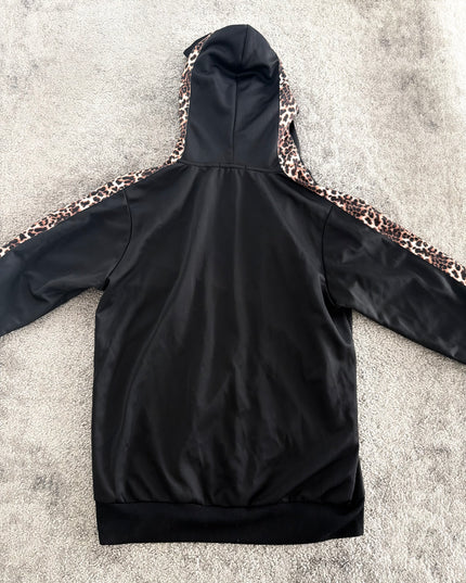 XFRM "LEOPARD LINE" ZIP HOODIE (M)