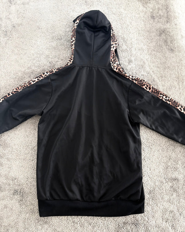 XFRM "LEOPARD LINE" ZIP HOODIE (M)