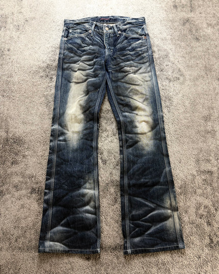 BLUE WAY "WRINKLED MEMORY" DENIM