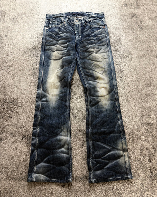 BLUE WAY "WRINKLED MEMORY" DENIM