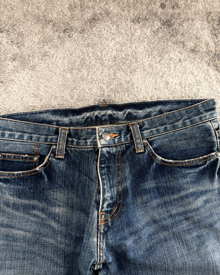 KRM "FRACTURE ZIP" DENIM