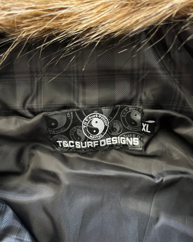 T&amp;C SURF PUFFER BLACK