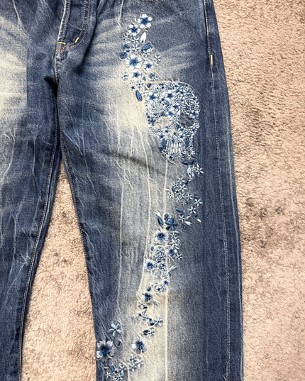 NAMTATSU "BLOOM WASH" DENIM