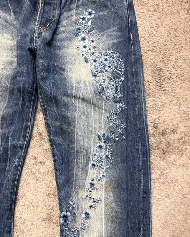 NAMTATSU "BLOOM WASH" DENIM