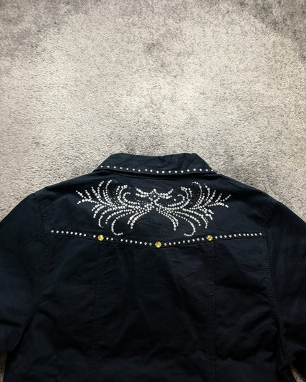 WRANGLER "MIDNIGHT STUD" DENIM JACKET